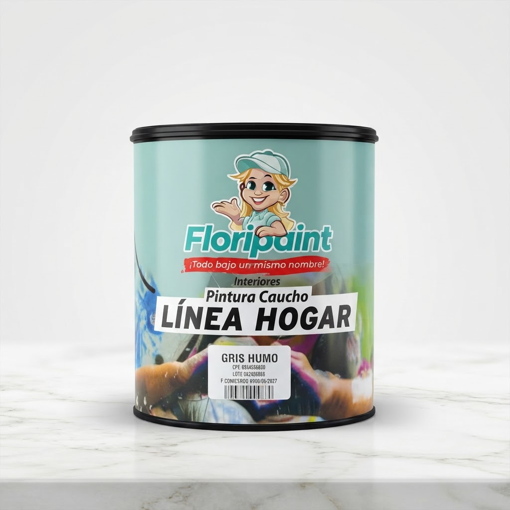 GALON FLORIPAINT GRIS HUMO CAUCHO CLASE C