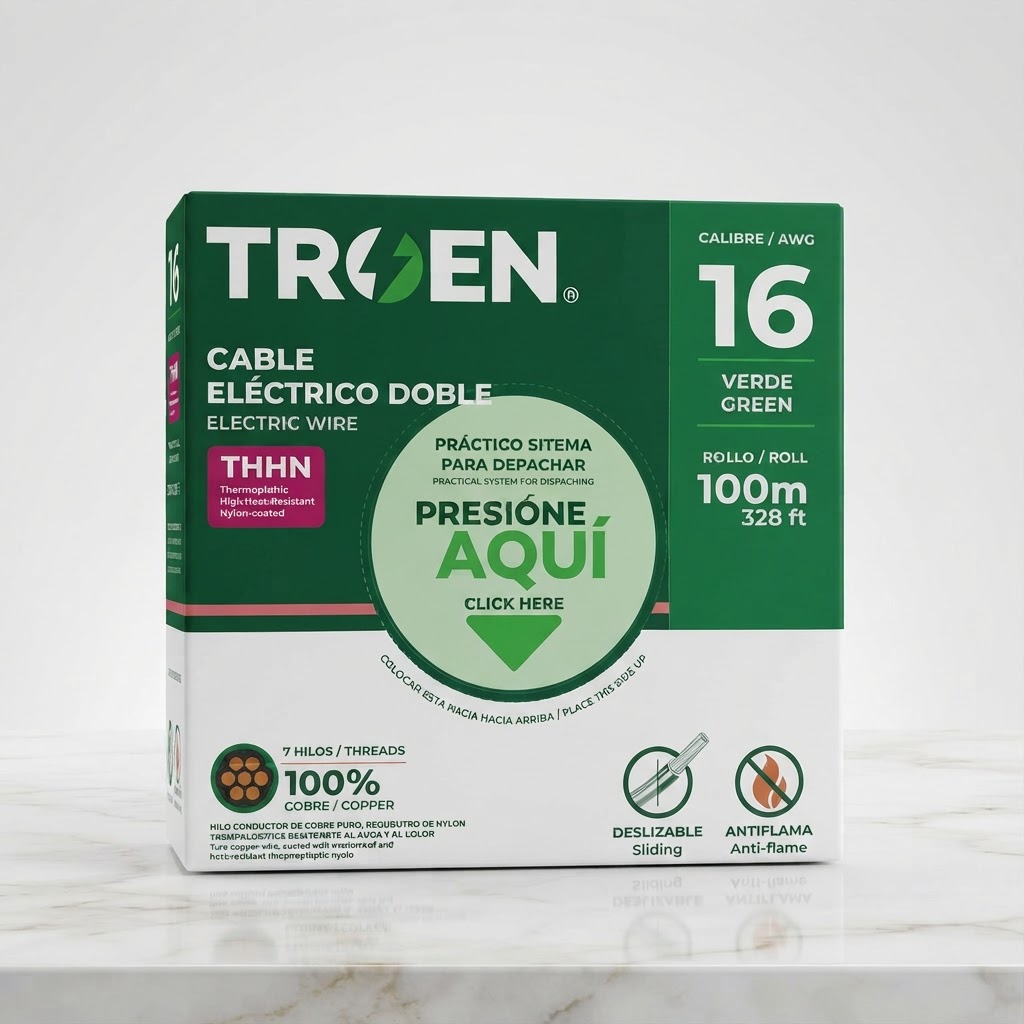 ROLLO DE CABLE DOBLE NUMERO 16