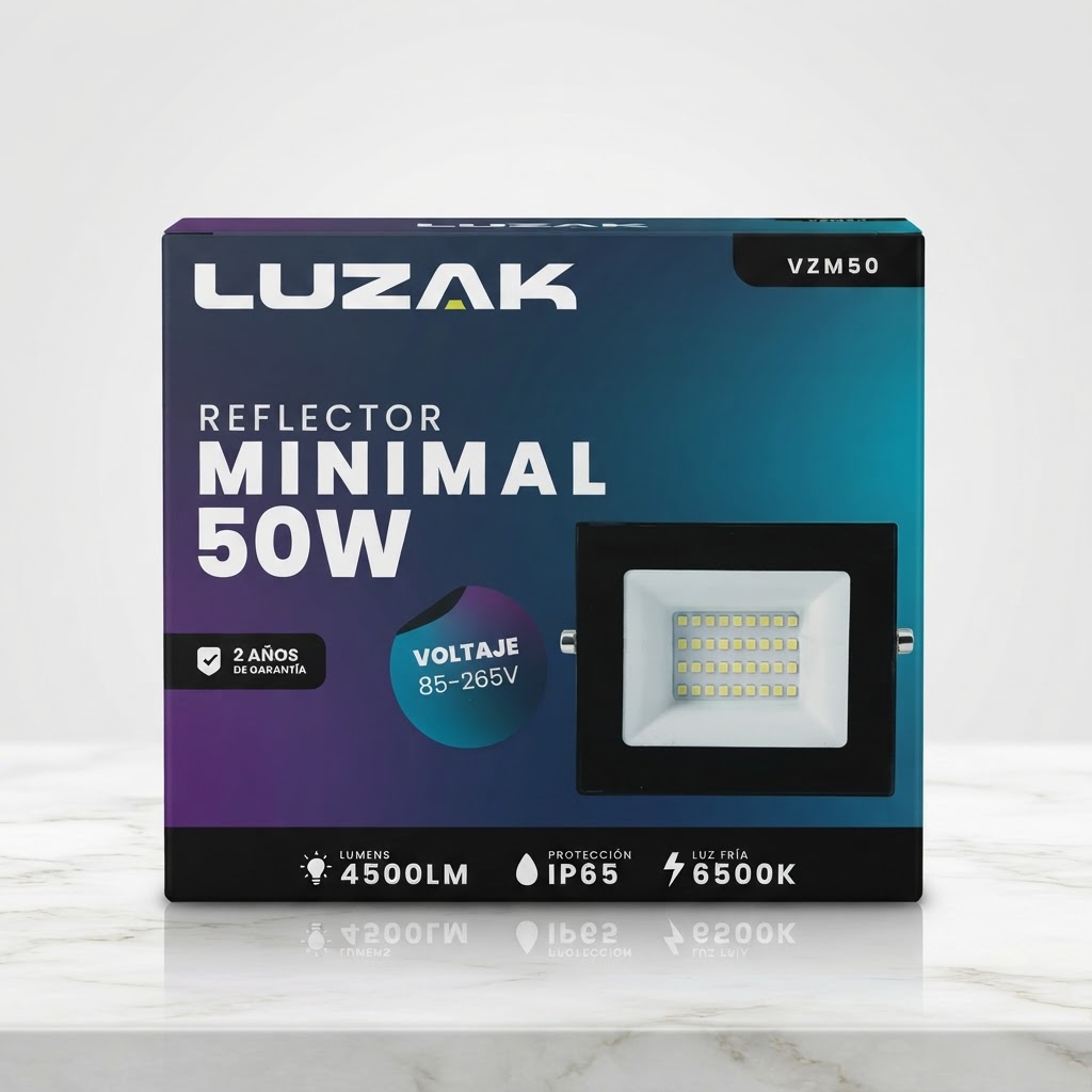 REFLECTOR LED 50 WHATTS 85V-265V LUZAK