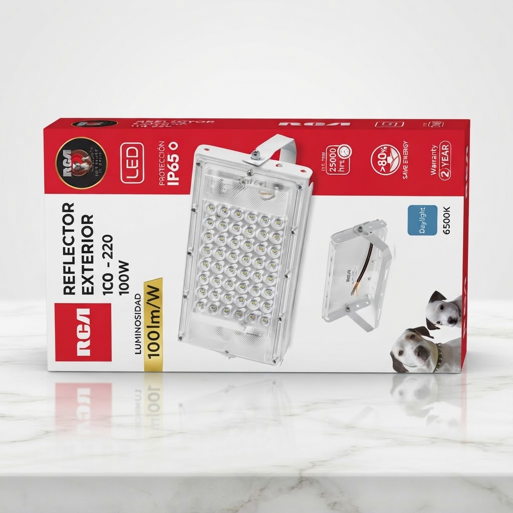 REFLECTOR EXTERIOR 110-220 RCA 100W