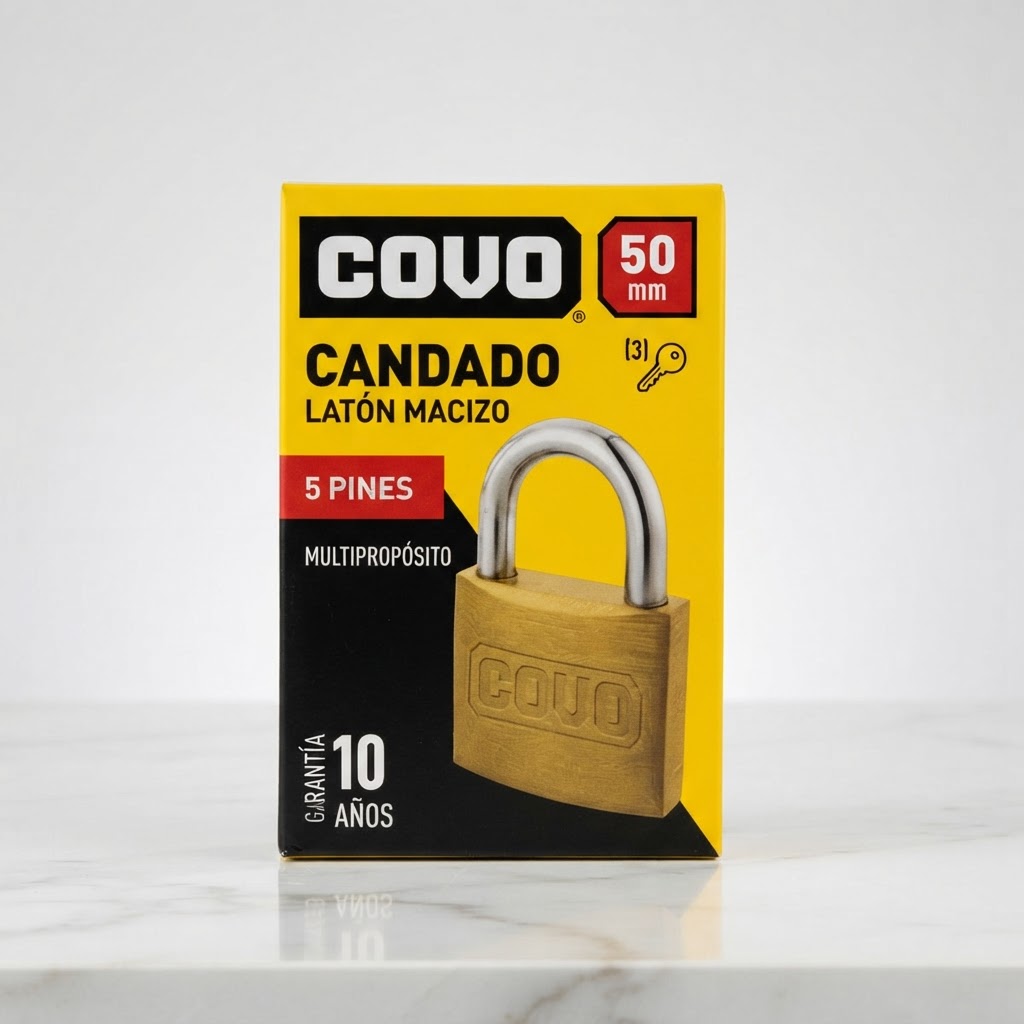 CANDADO TIPO U 50 MILIMETRO COVO