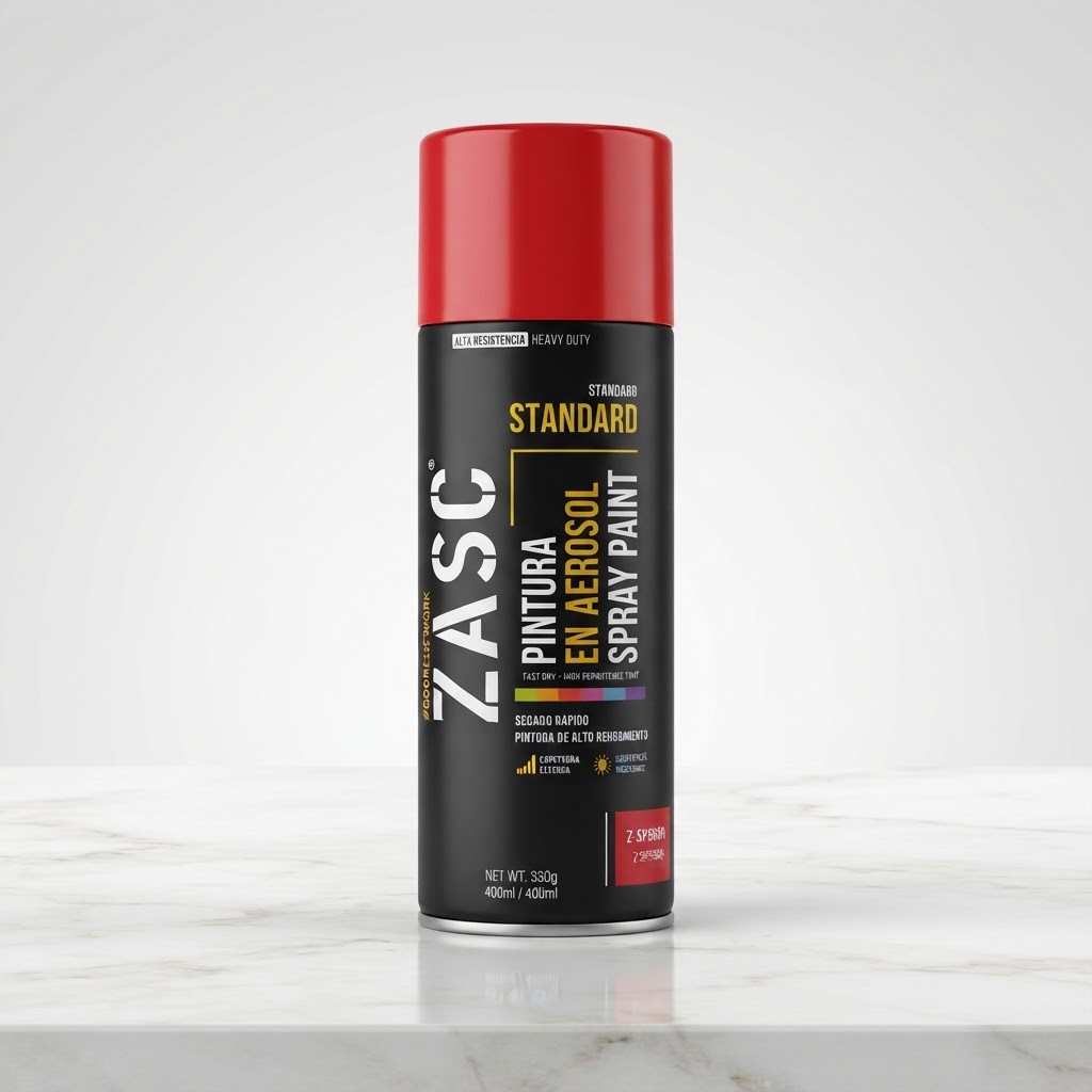 SPRAY ROJO FUEGO ZASC