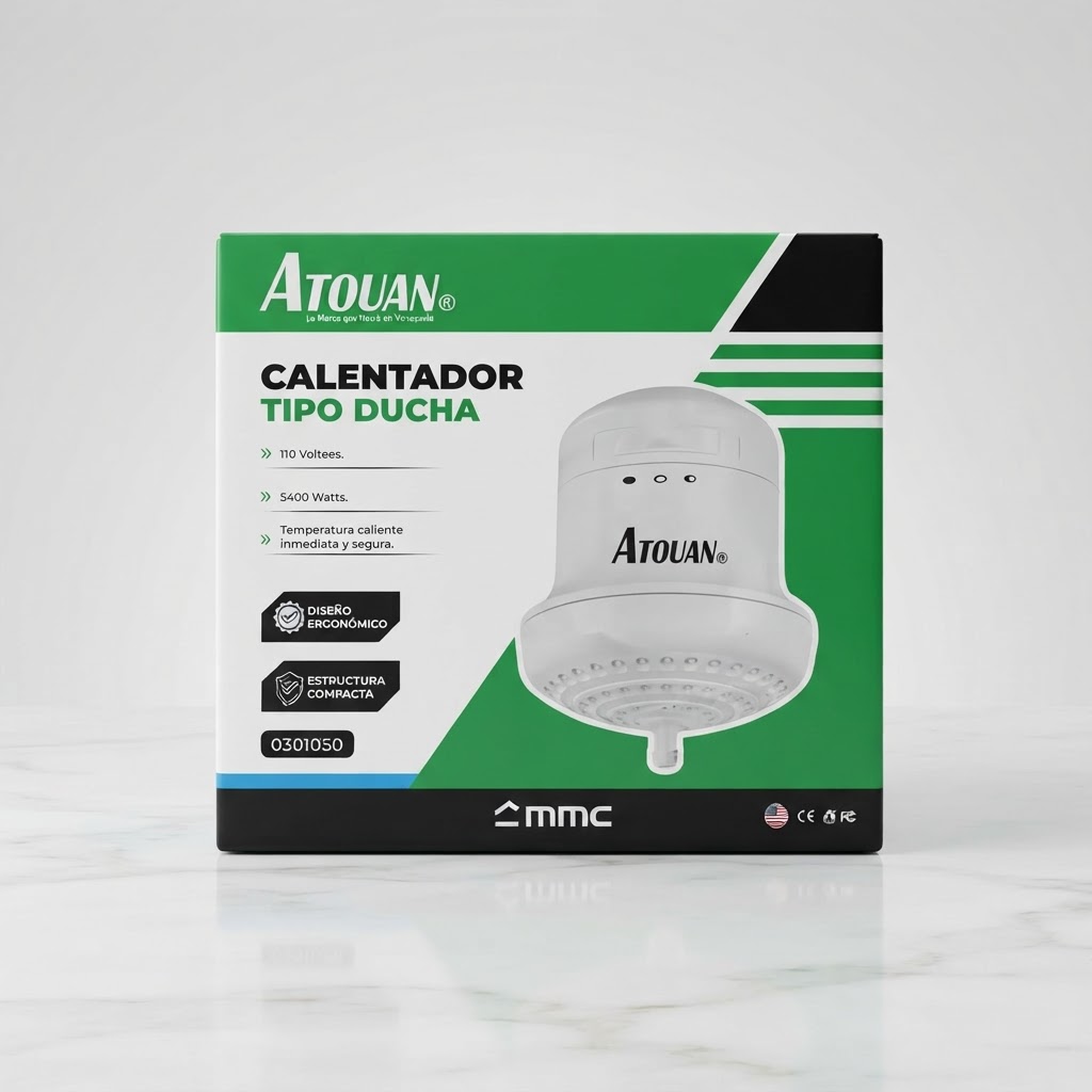 DUCHA CORONA CALENTADOR ATOUAN