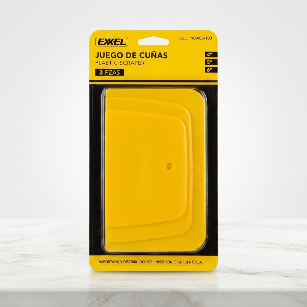JUEGO DE ESPATULA EXXEL 3 PIEZAS