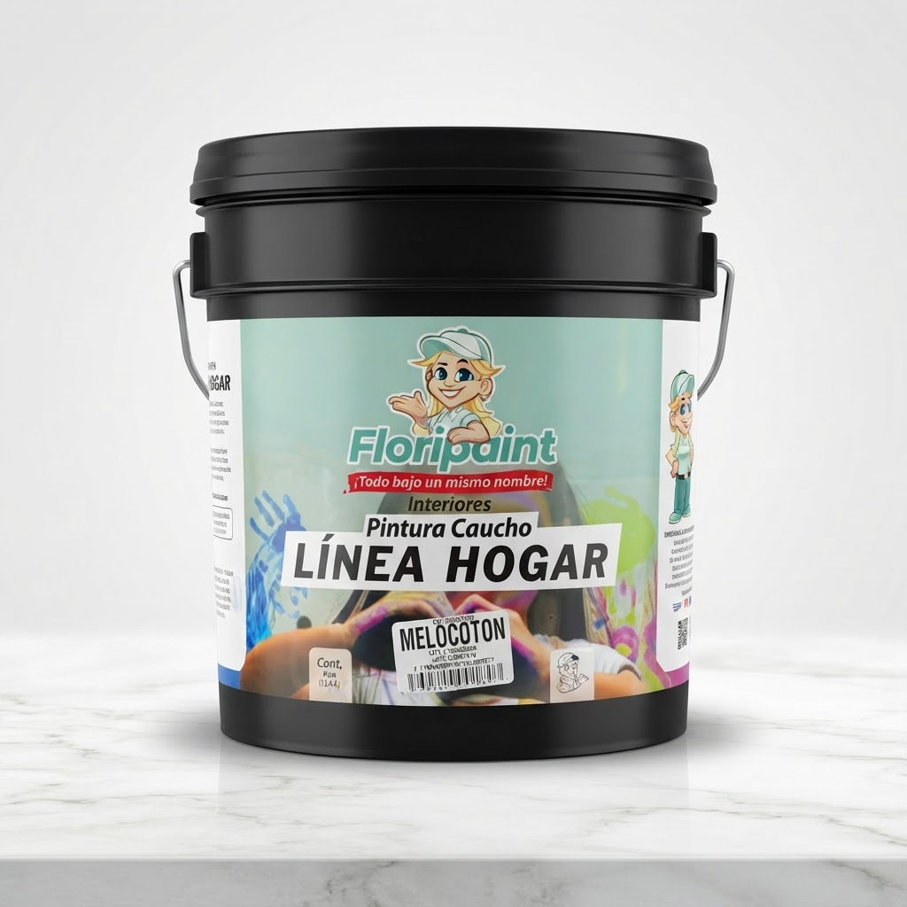 CUÑETE FLORIPAINT BEIGE CAUCHO CLASE C