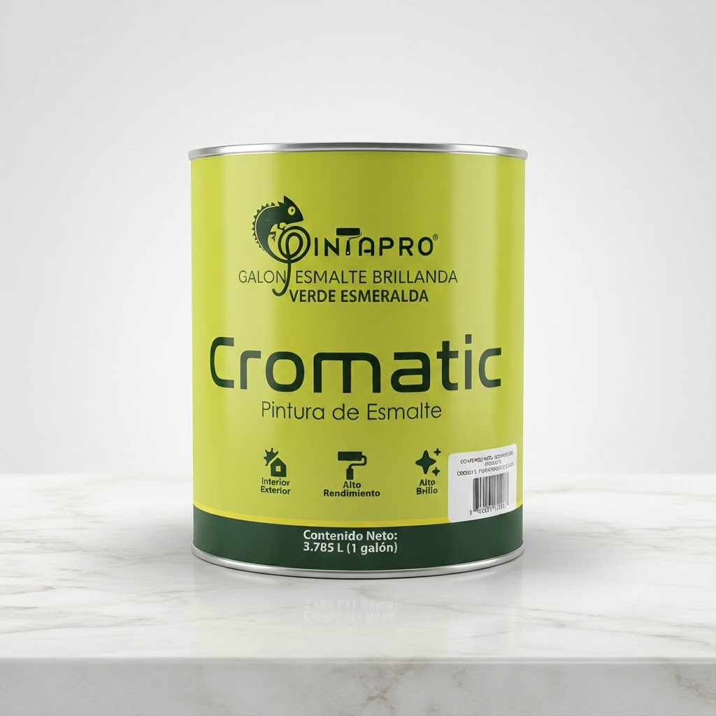 GALON CROMATIC ESMALTE BRILLANTE VERDE ESMERALDA