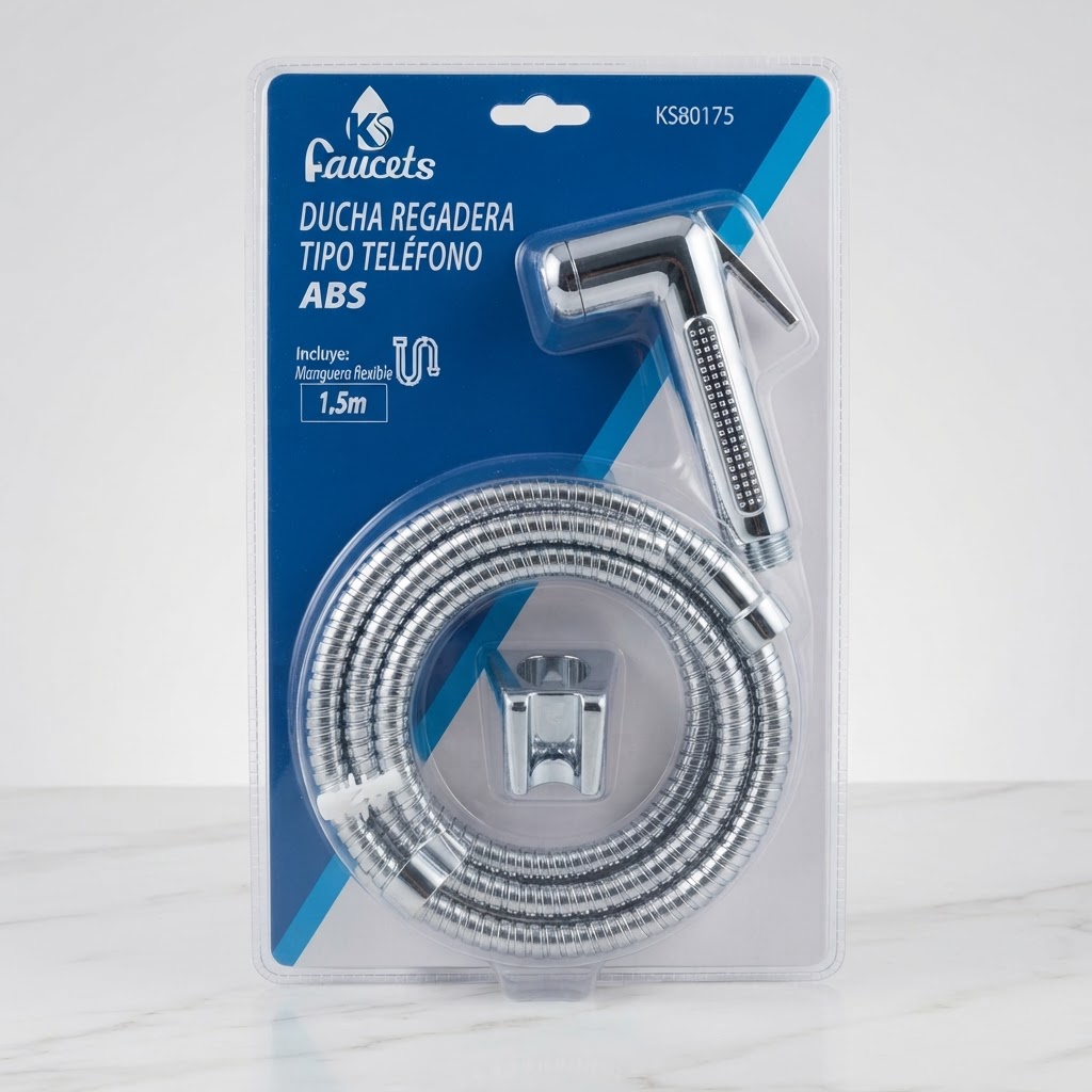 DUCHA TELEFONO CROMADA FAUCETS