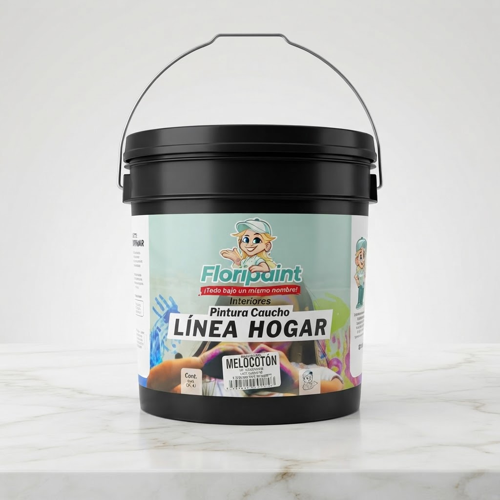 CUÑETE FLORIPAINT BLANCO CAUCHO CLASE C