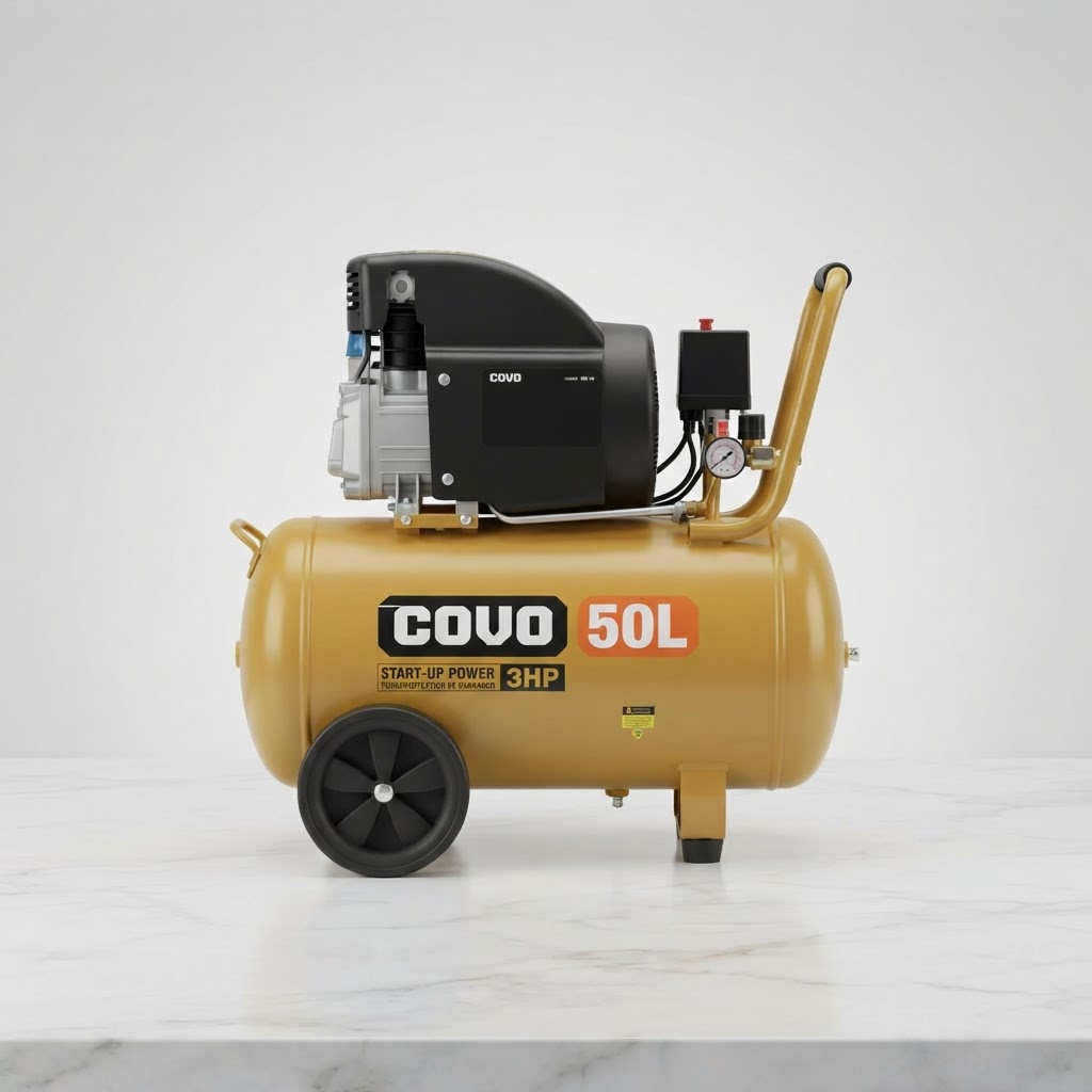 COMPRESOR DE AIRE 3HP 50L COVO
