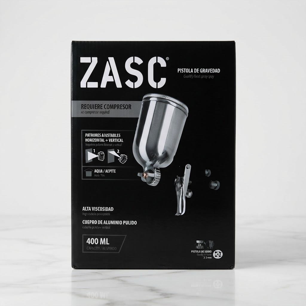 PISTOLA PINTAR GRAVEDAD 400CC ZASC