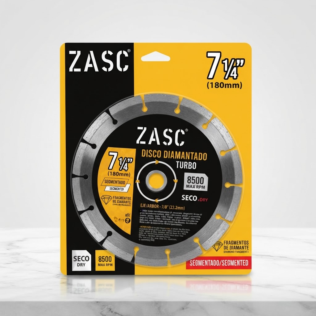 DISCO DIAMANTADO TURBO ZASC 7