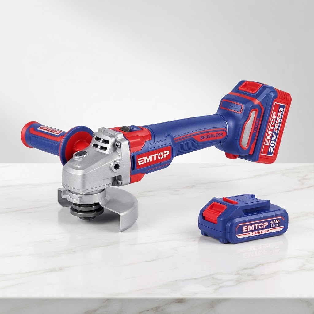 ESMERIL INALAMBRICO EMTOP 4/12 + 2 BATERIAS
