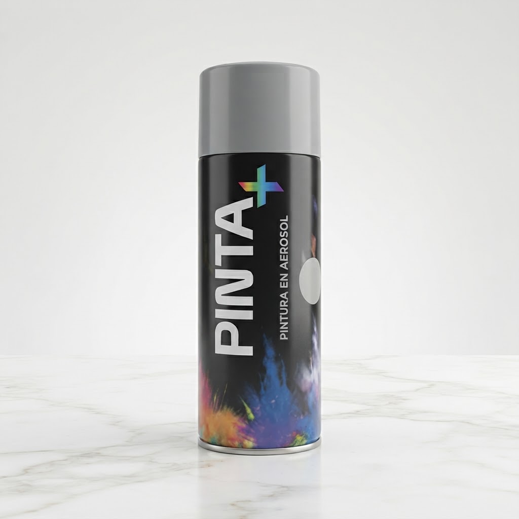 SPRAY GRIS MEDIO PINTA+