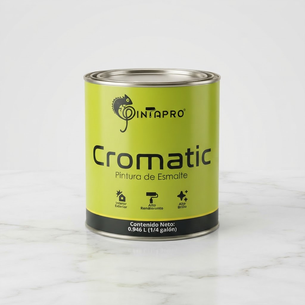 1/4 GALON CROMATIC BRILLANTE ESMALTE AZUL OCEANO