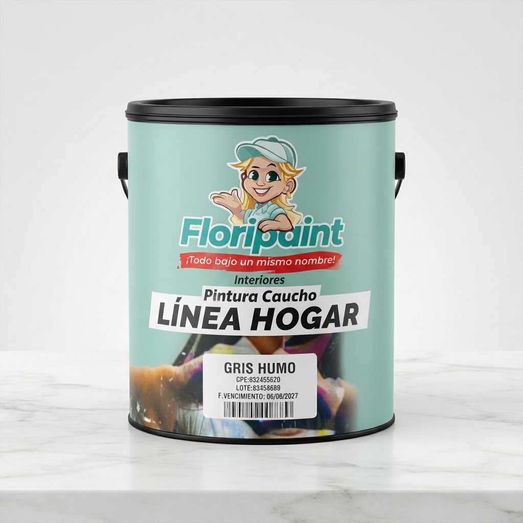 GALON FLORIPAINT CANARIO CAUCHO CLASE C