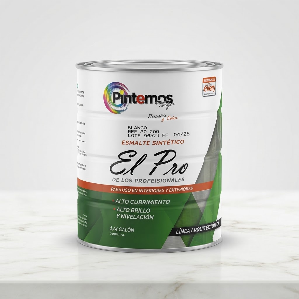 GALON ALUMINIO ESMALTE SINTETICO EL PRO