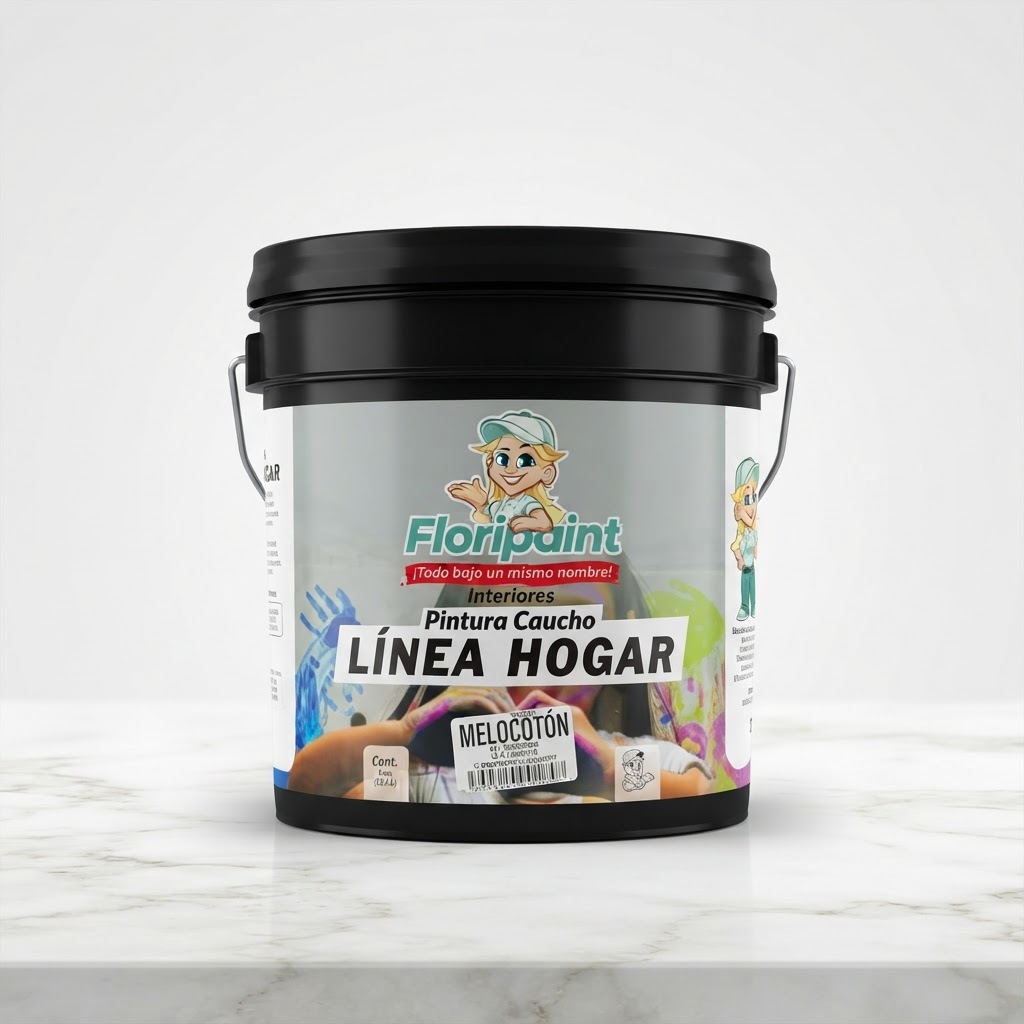 CUÑETE FLORIPAINT GRIS HUMO CAUCHO CLASE C