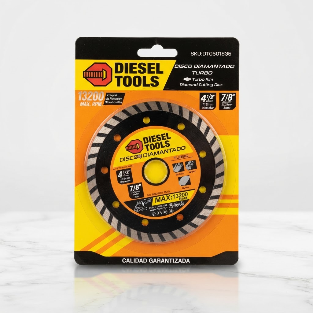 DISCO DIAMANTADO SEMI SEGMENTADO DIESEL TOOLS 4/12