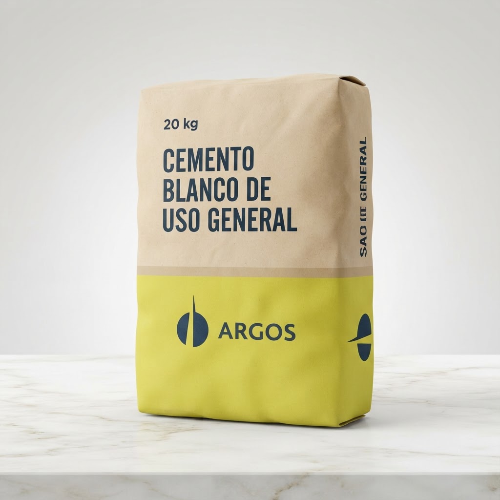 SACO CEMENTO BLANCO 20 KILOS