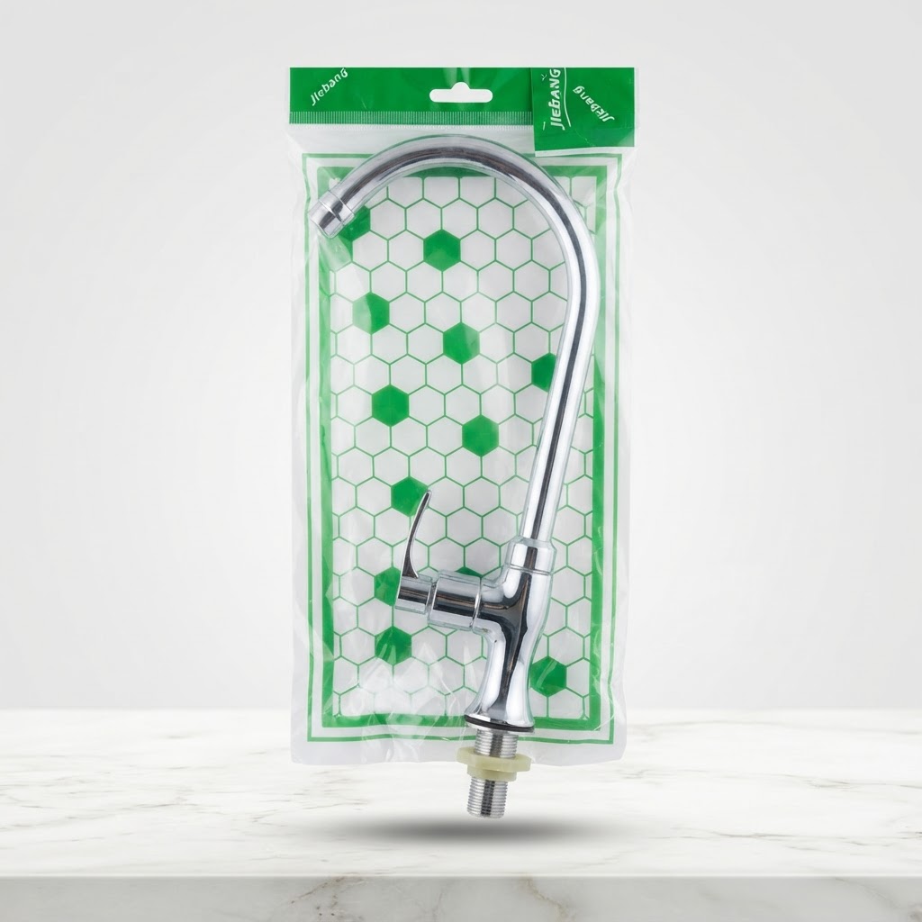 LLAVE PARA FREGADERO INDIVIDUAL CROMADA