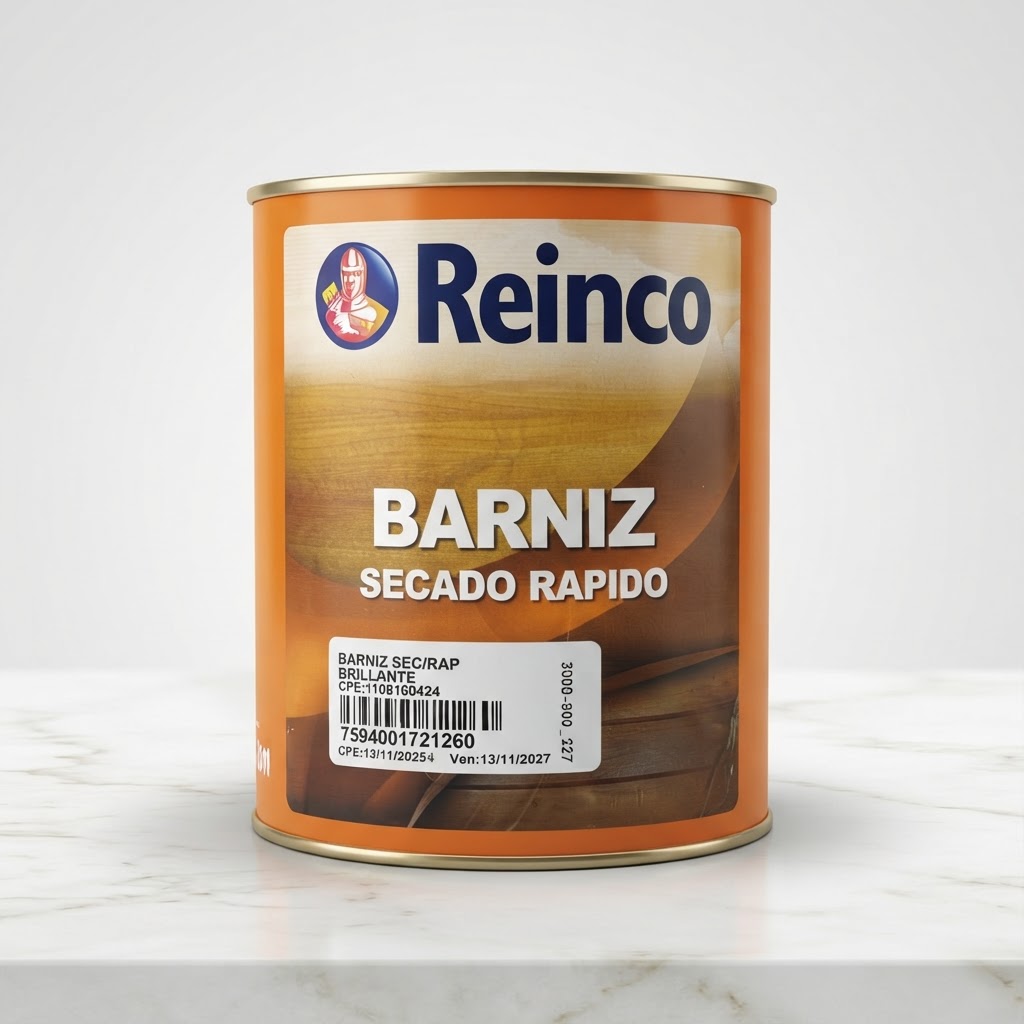 1/4 BARNIZ BRILLANTE REINCO
