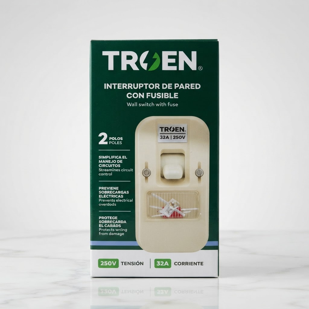 INTERRUPTOR TIPO TICINO TROEN 602