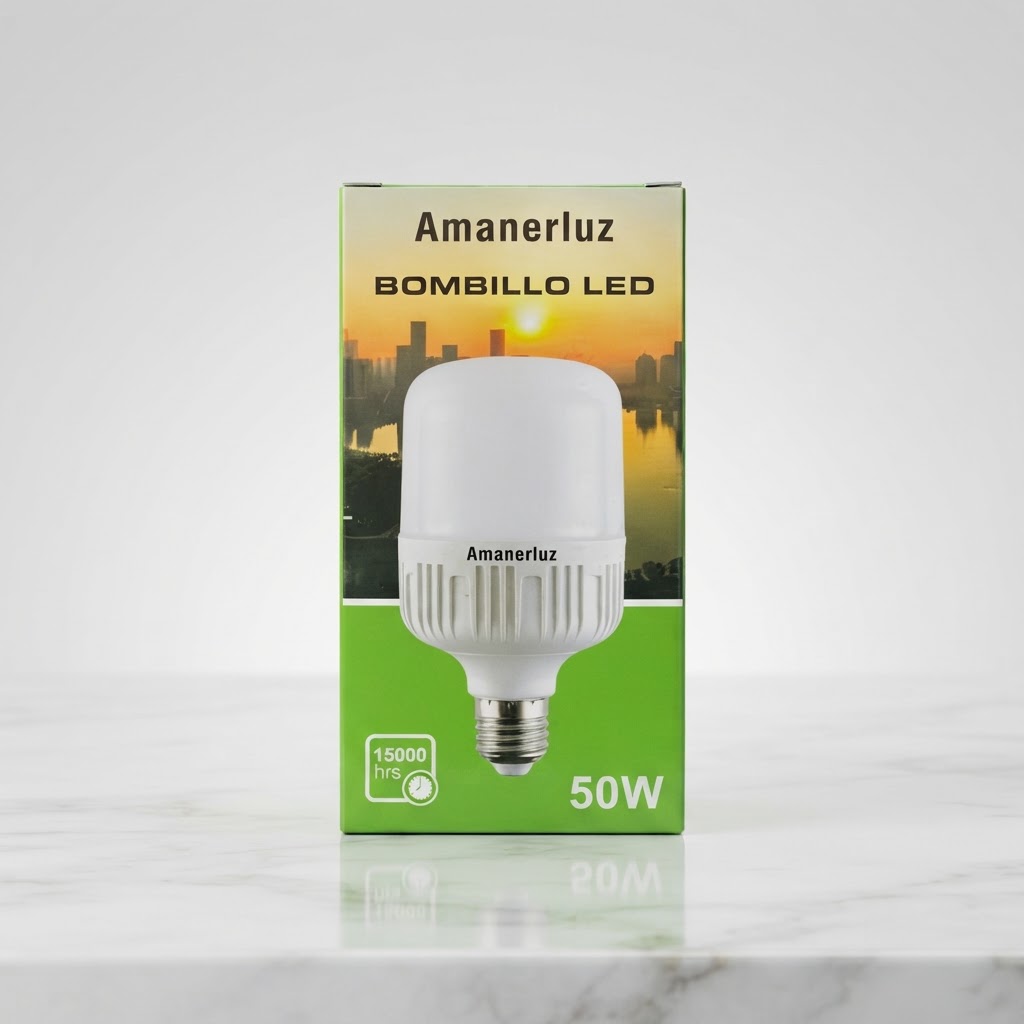 BOMBILLO AMANERLUZ 50W