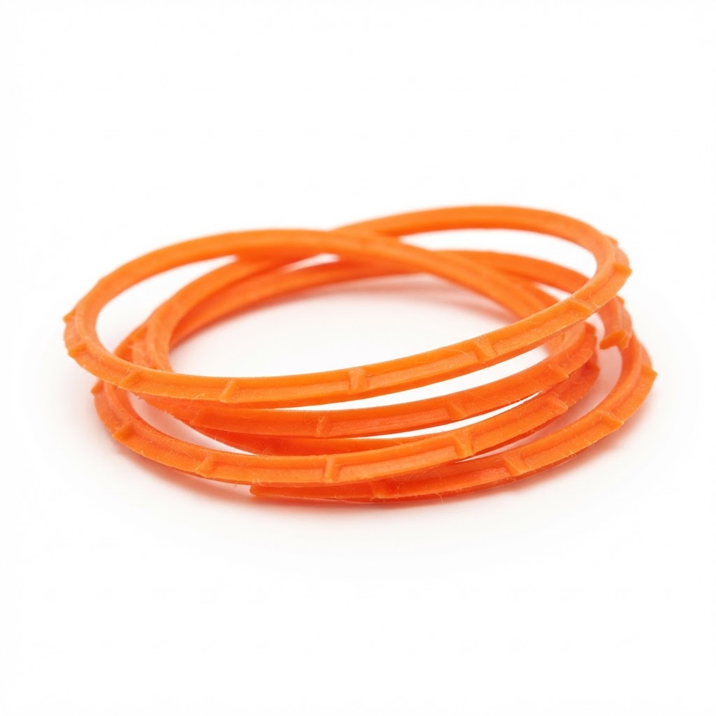 NAYLON DESMALEZADORA 4 FILOS NARANJA POR METROS