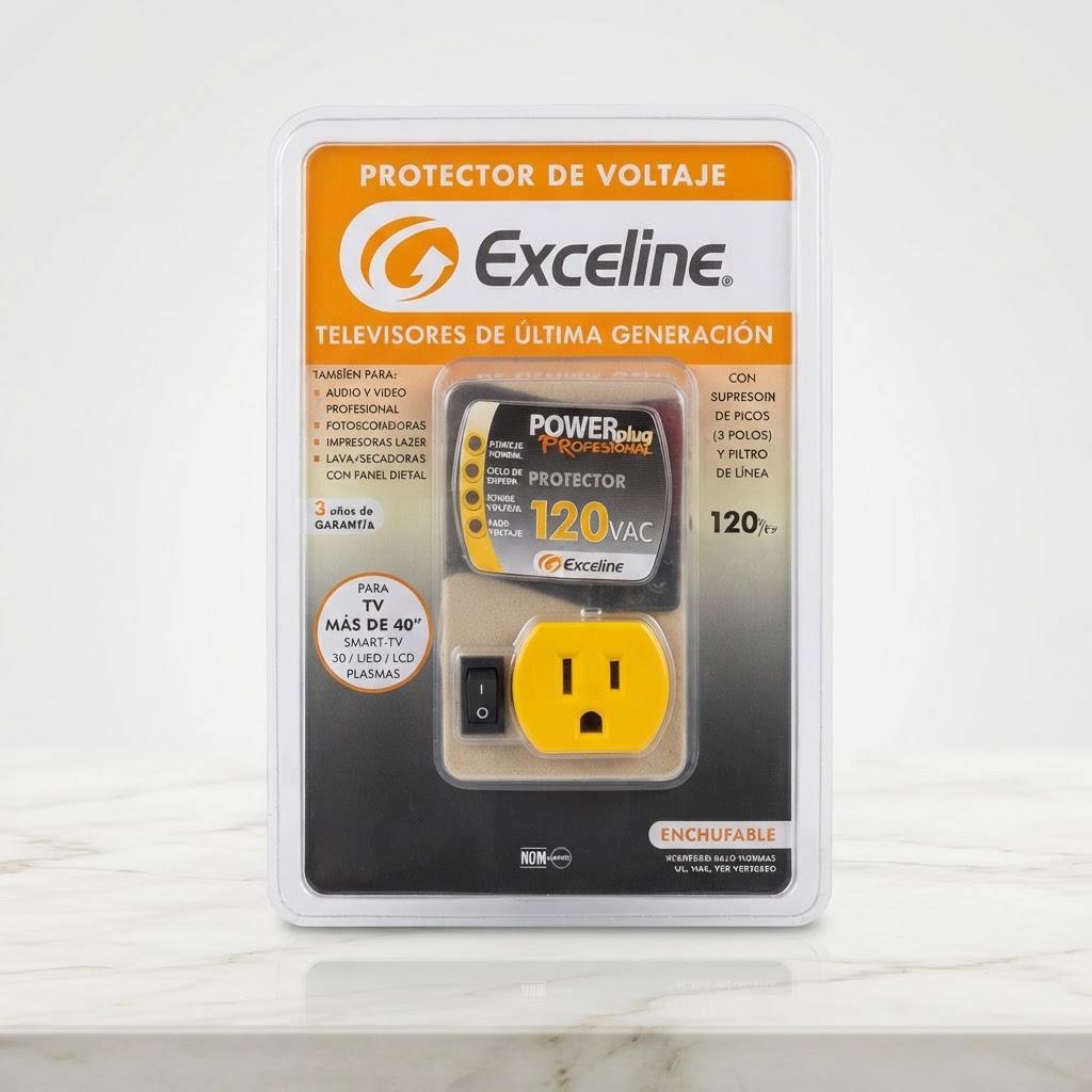 PROTECTOR EXCELINE TELEVISORES ULTIMA GENERACION 110V