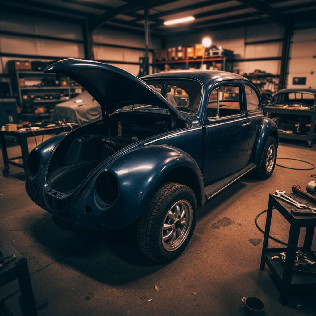1973 Volkswagen Beetle before