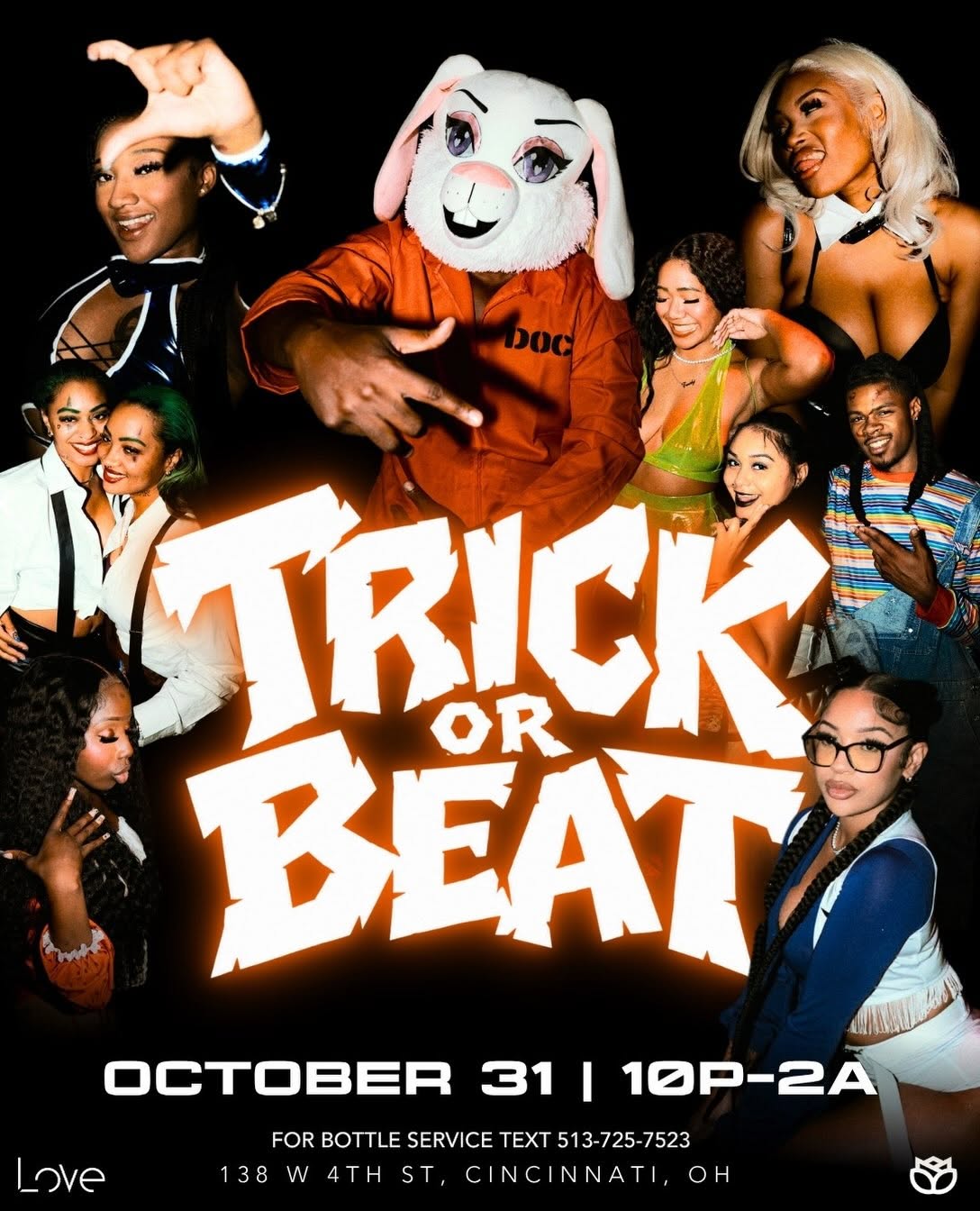 Trick or Beat Halloween Party at Redroum