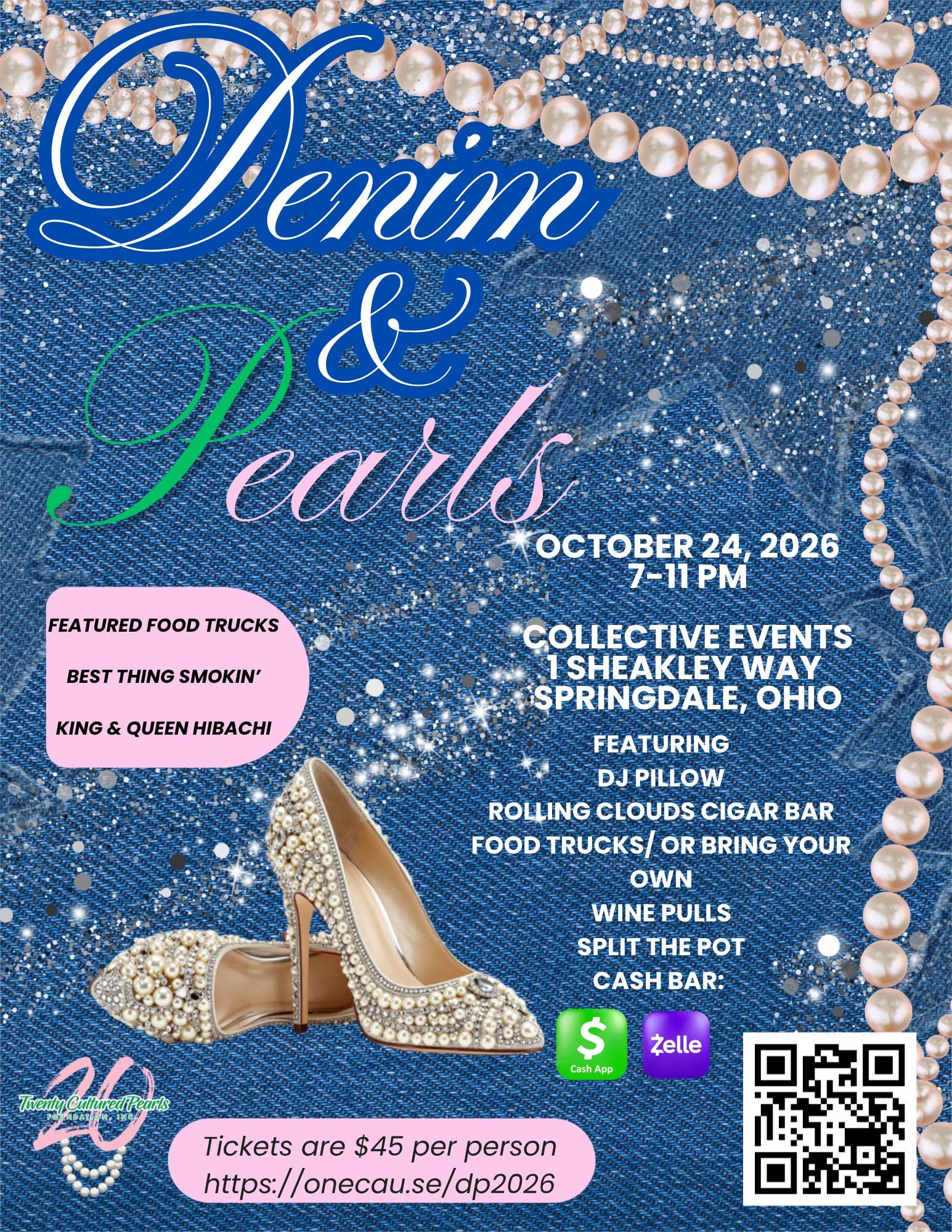 Denim & Pearls
