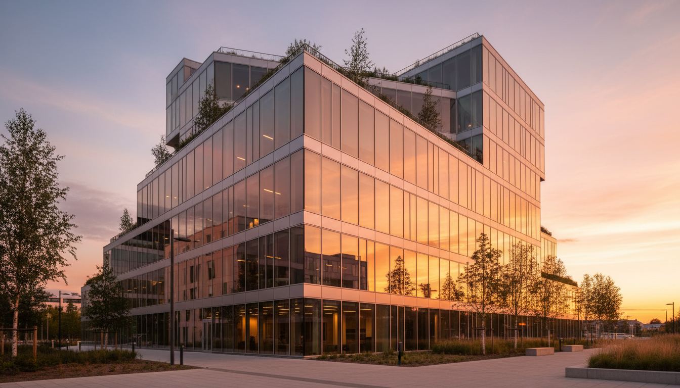 Modern building
