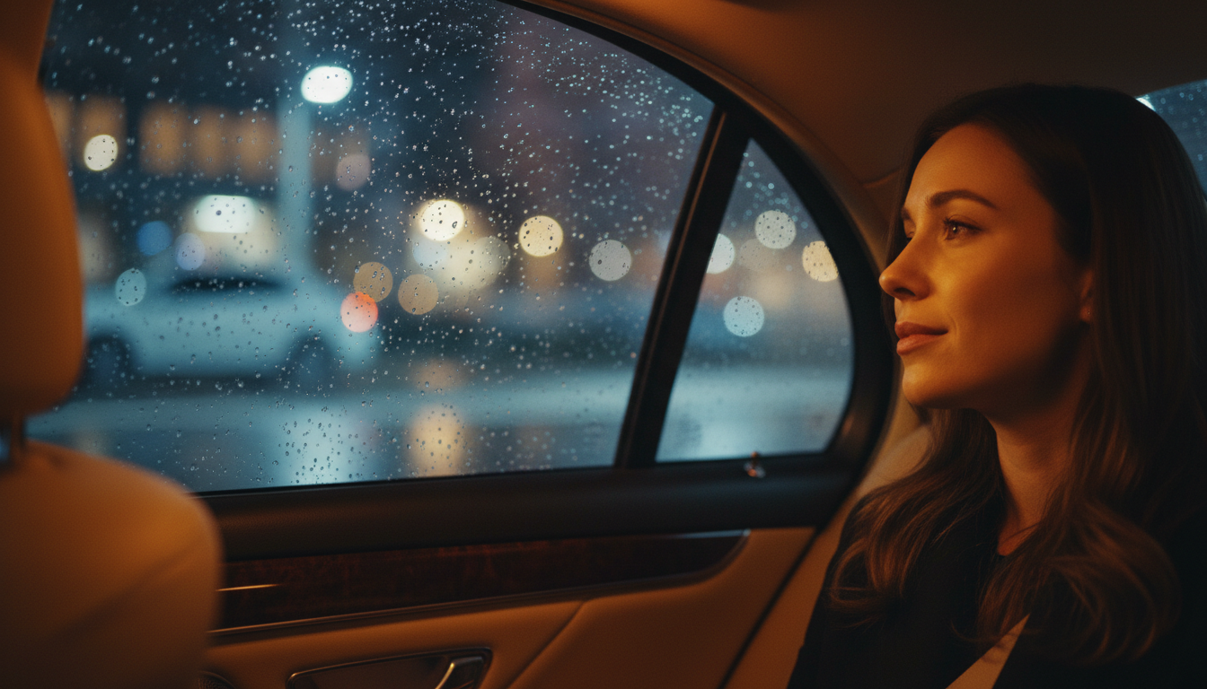 Vrouwelijke taxichauffeur rijdt veilig door Nederland voor All Women Taxi