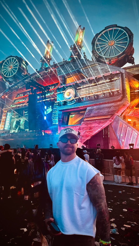 Festival crowd at scale — experiential event production