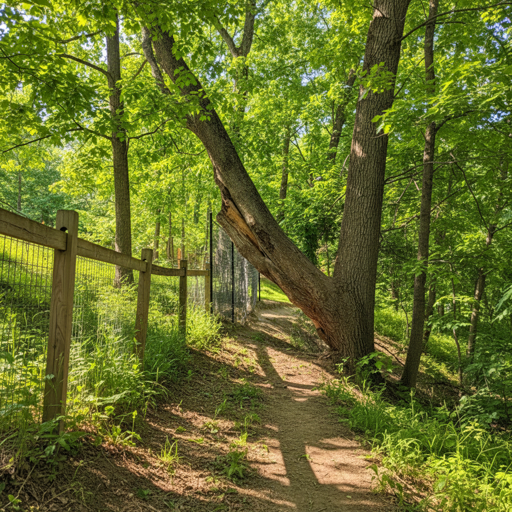 Open Forested Roaming Area