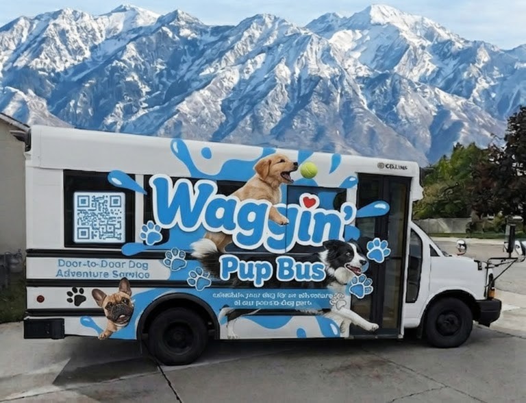 The Waggin' Wagon bus