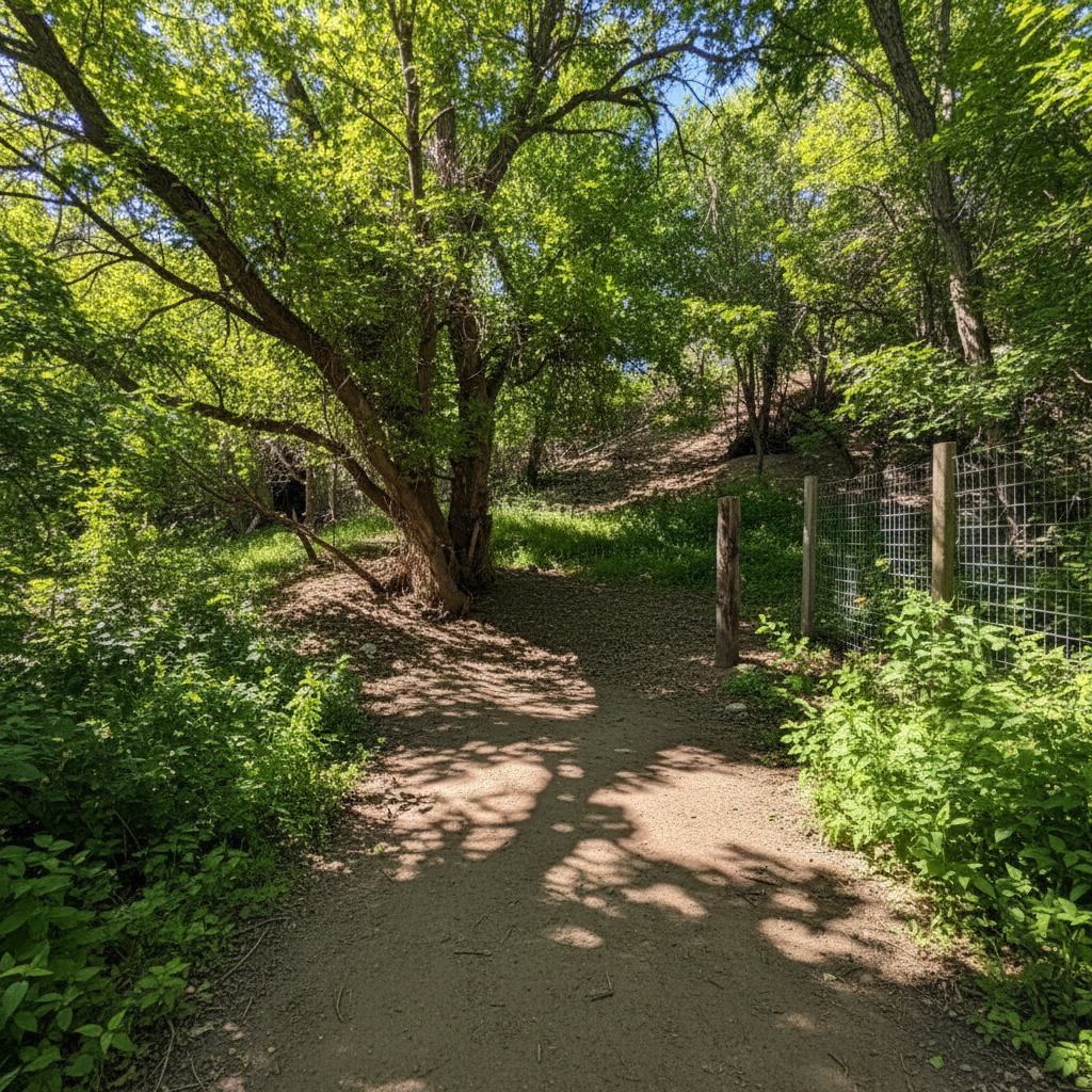 Shaded Nature Trail Path