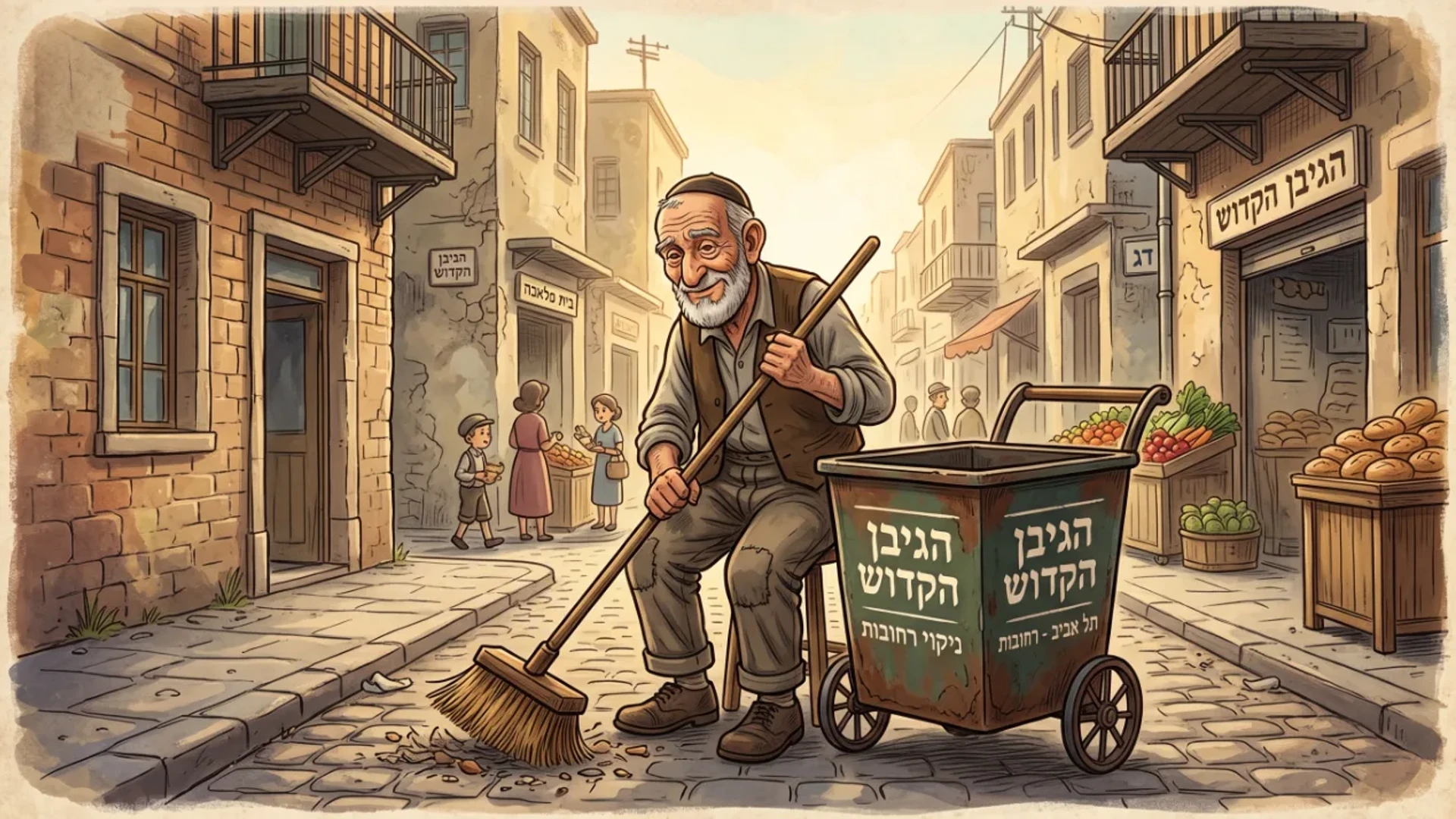 הגיבן הקדוש   אהרון רזאל   סוכות תש פ