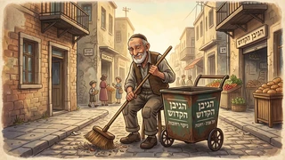 הגיבן הקדוש   אהרון רזאל   סוכות תש פ