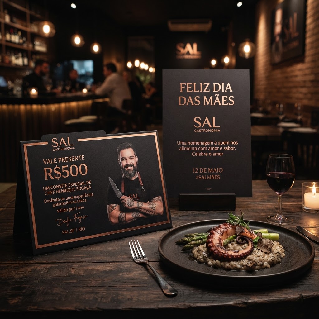 SAL Gastronomia — Comunicação Interna e Voucher