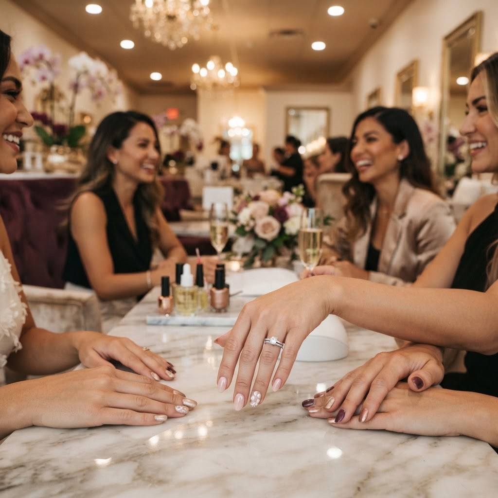 How to Plan a Group Nail Appointment in Fort Myers — Bridal & Events at Galaxy Nail Lounge Spa