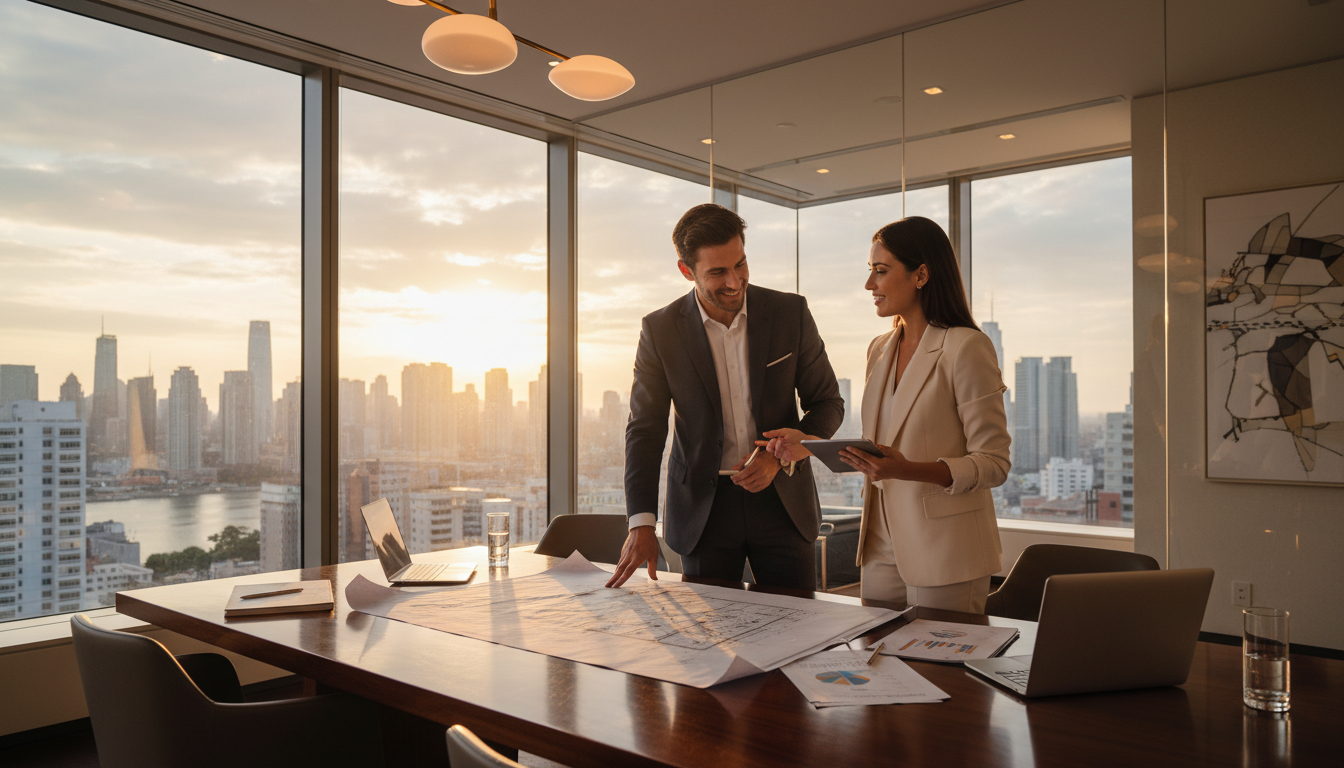 Real estate investment meeting