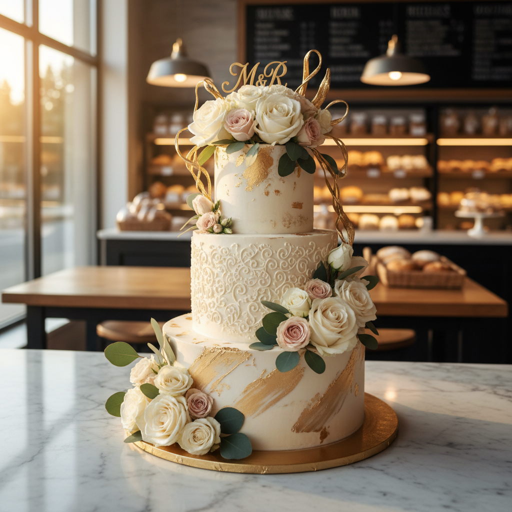 Finished cake
