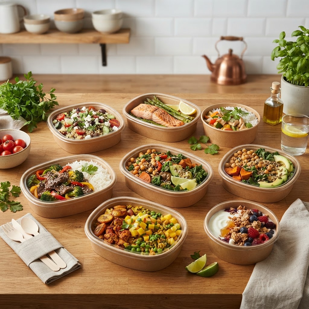 Delicios ready-cooked meals