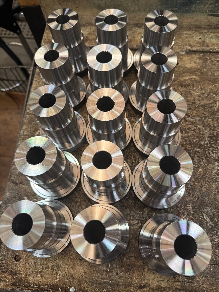 Precision machined components