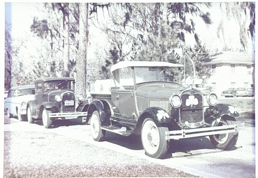 Antique automobiles restored by Mack Teston and his father