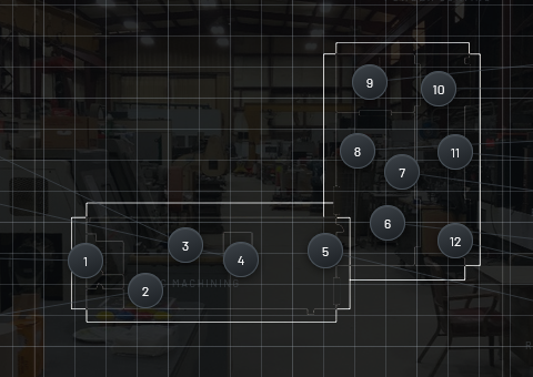 Teston Machine Corp Facility Floor Plan