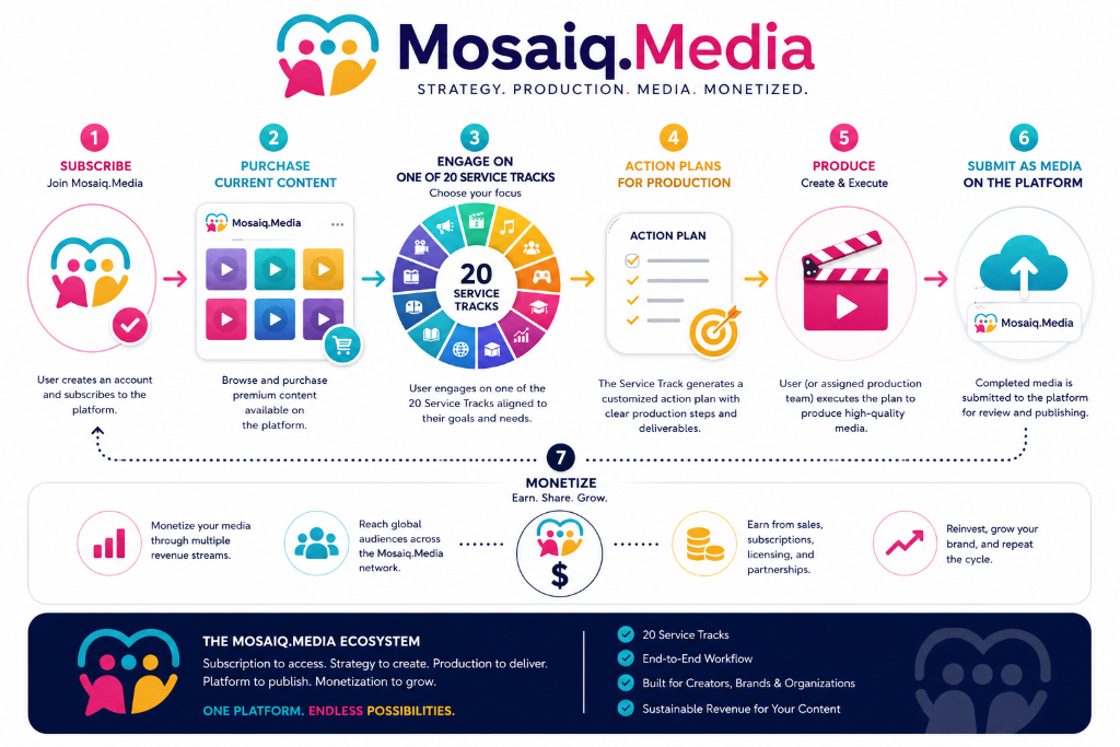 Mosaiq Media End-to-End Workflow