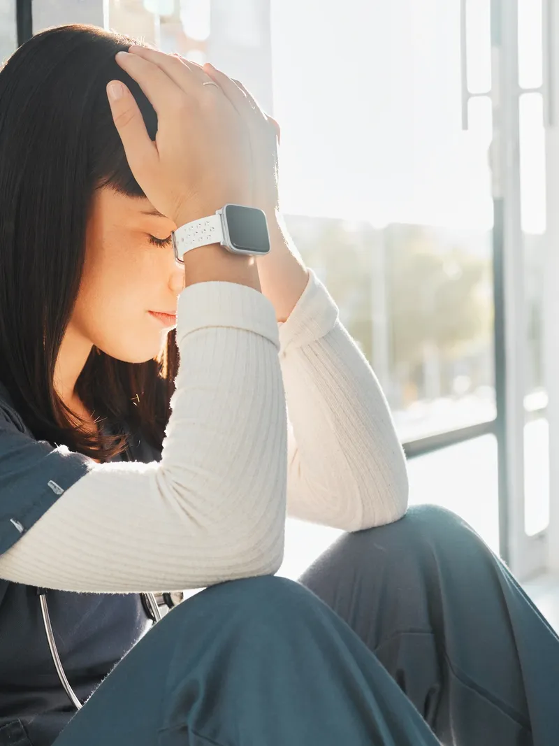 Person in distress seeking support